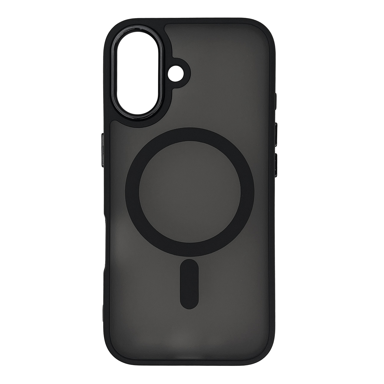 Magnetinė kolekcija Magnetinis iPhone 16 Plus dėklas - juodas