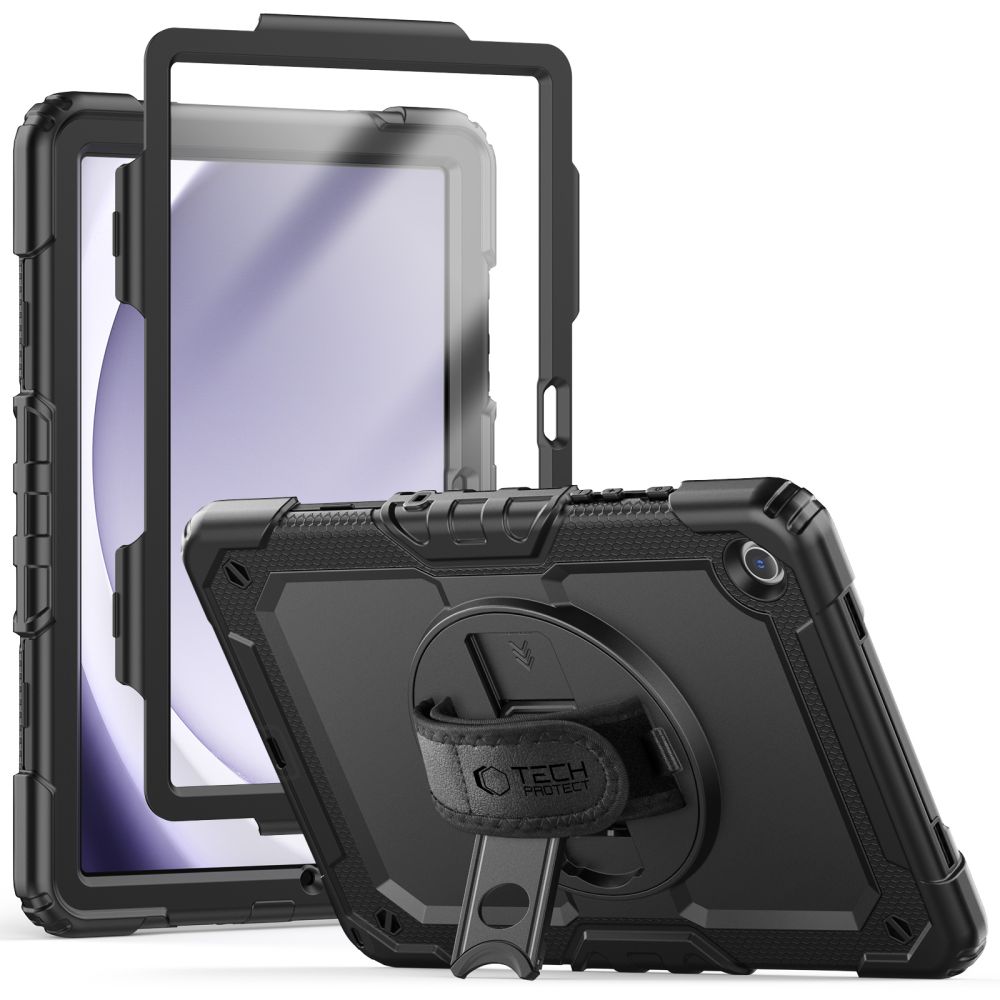 Tech-Protect Solid360 dėklas Samsung Galaxy Tab A9+ 11.0 X210 / X215 / X216 - juodas
