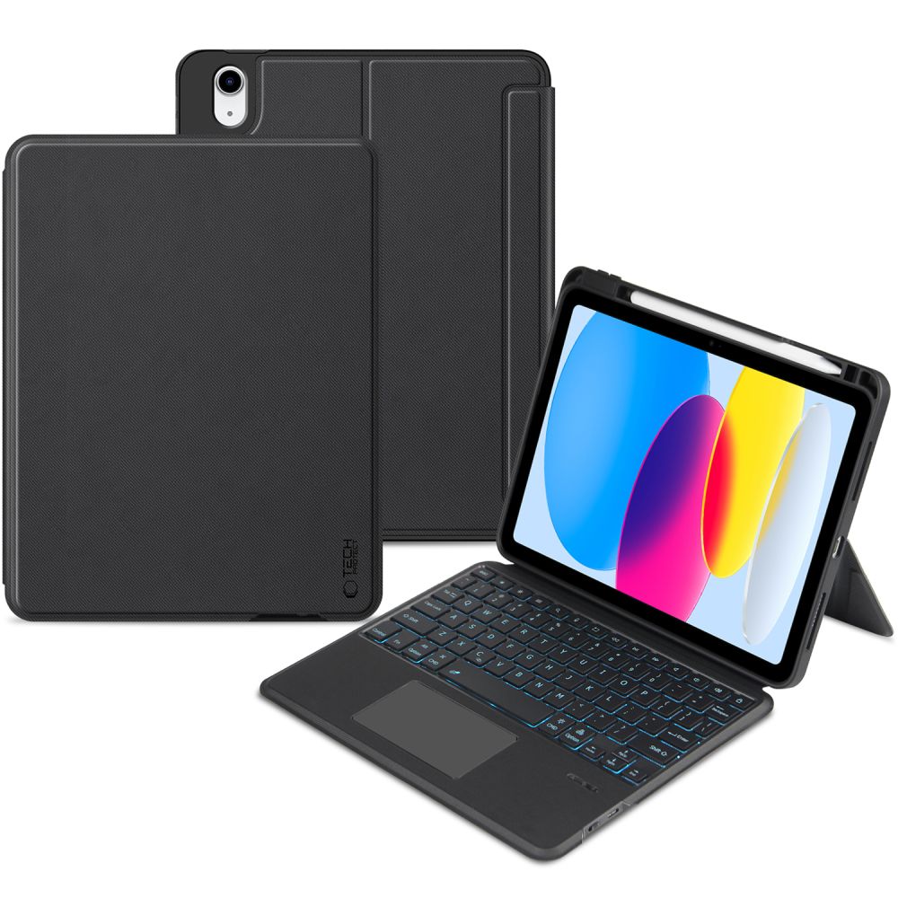 Чехол Tech-Protect SC Mag Pen + Keyboard для iPad 10.9" 10-го поколения (2022) - чёрный