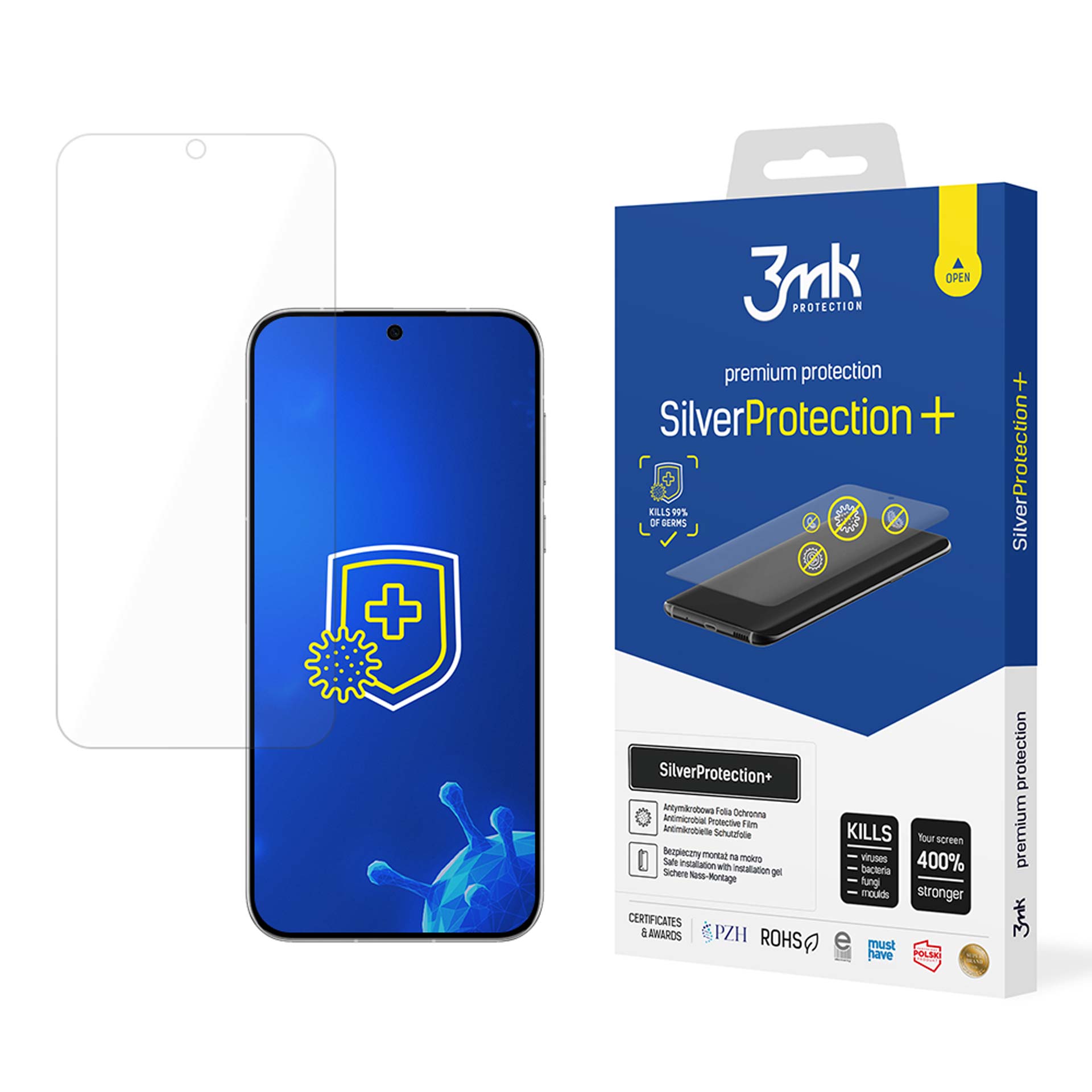 3mk SilverProtection+ apsauginė plėvelė Huawei Pura 70 Pro / 70 Pro+
