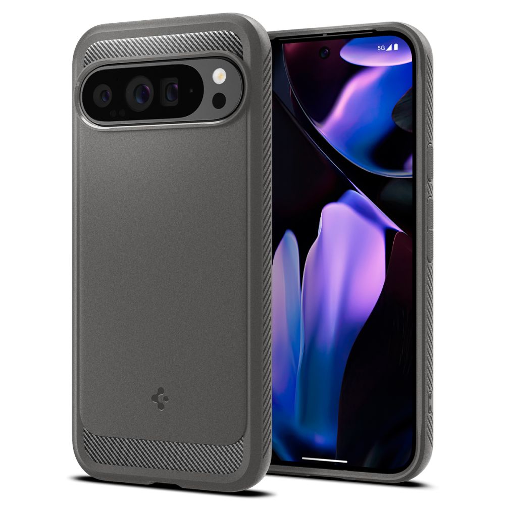 Чехол Spigen Rugged Armor для Google Pixel 9 Pro XL - серый