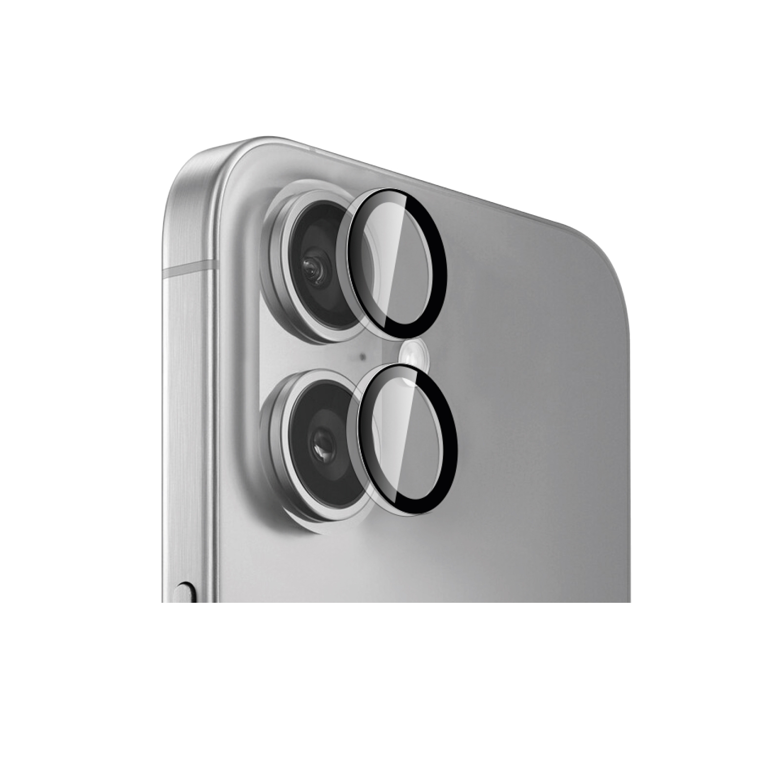 Закалённое стекло Puro Individual Camera Lens для линз камеры iPhone 16 / iPhone 16 Plus