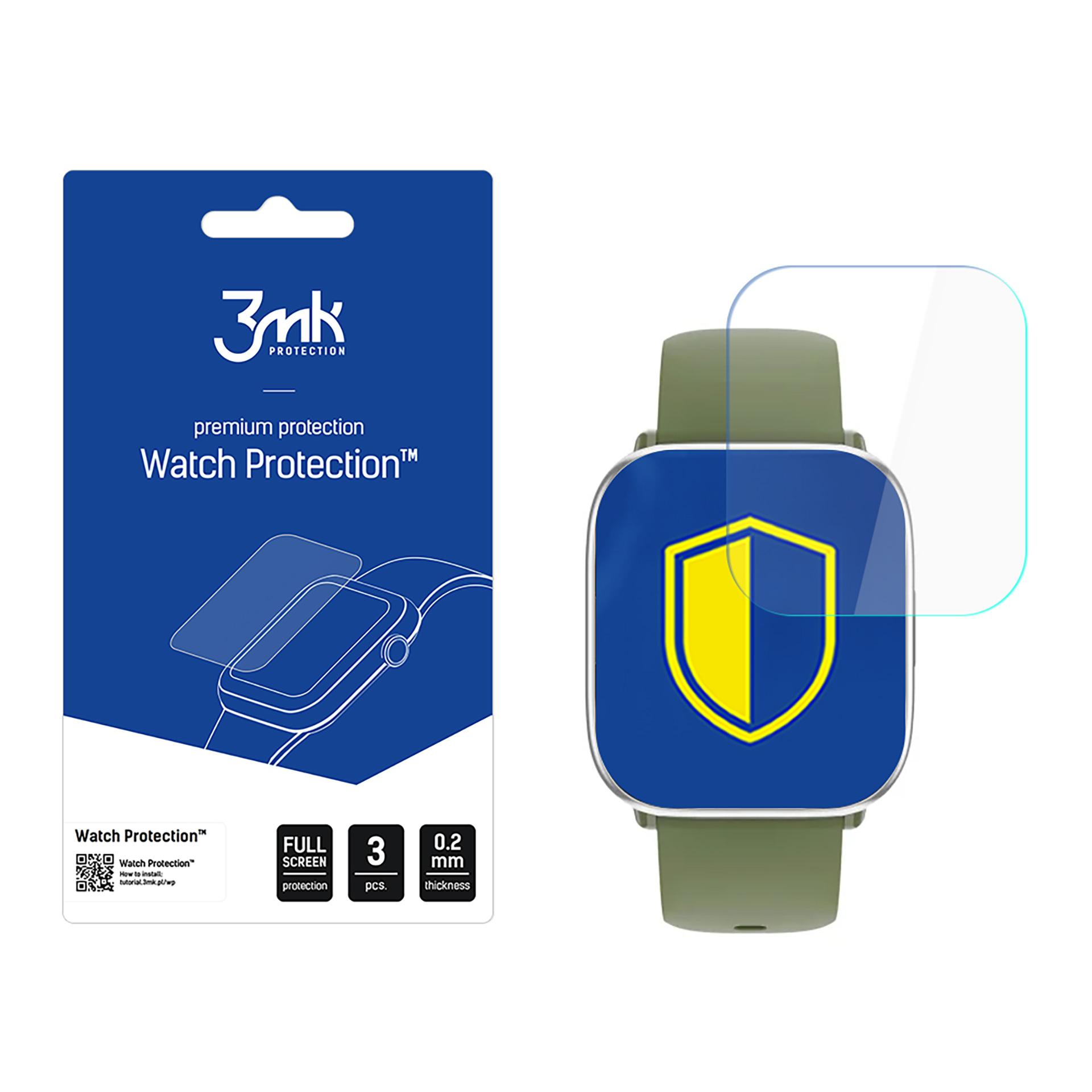 3mk Watch Protection ARC Защитная плёнка для экрана смарт-часов myPhone Watch Pastel