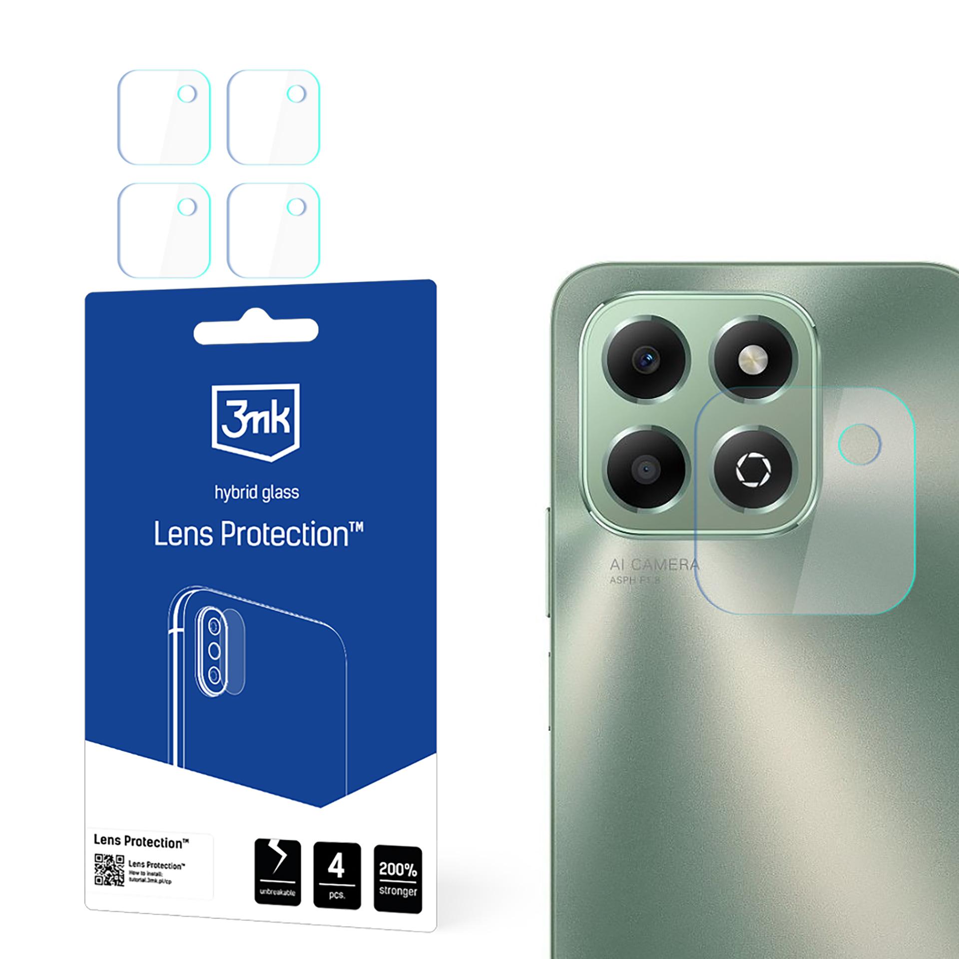 Гибридное стекло на объектив камеры 3mk Lens Protection для Honor X6B