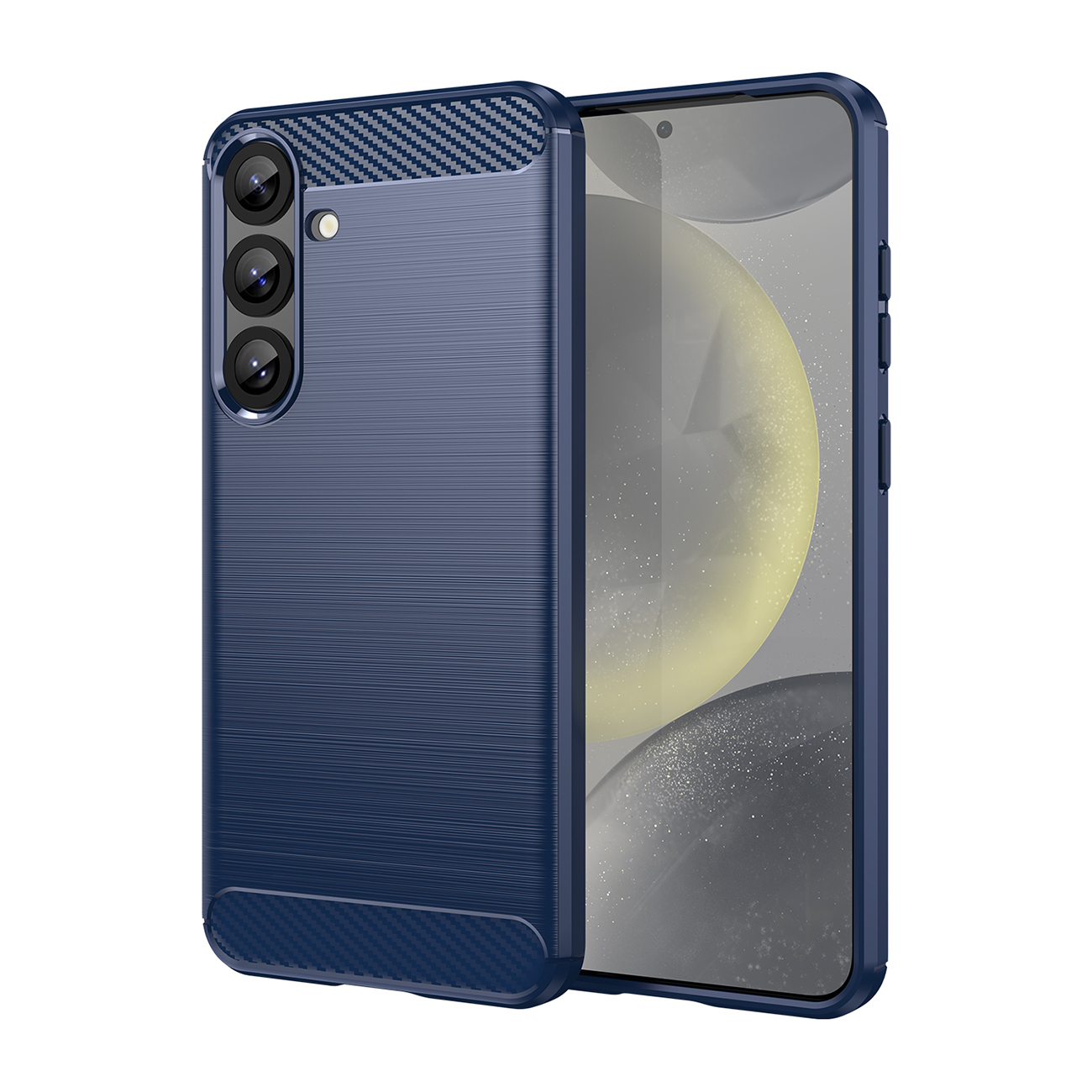 Anglies dėklas Samsung Galaxy S25+ - mėlynas