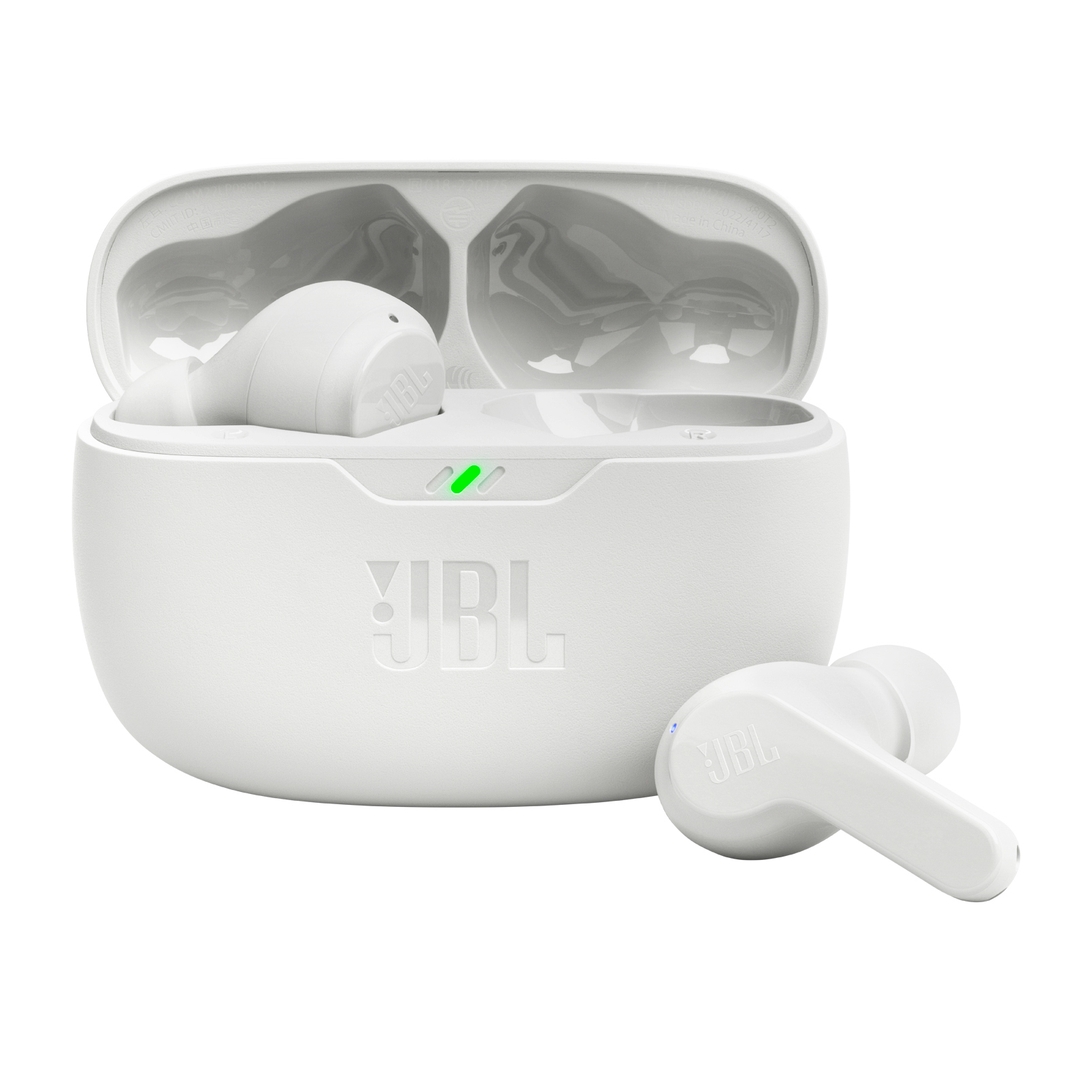 Belaidės ausinės JBL Wave Beam TWS baltos