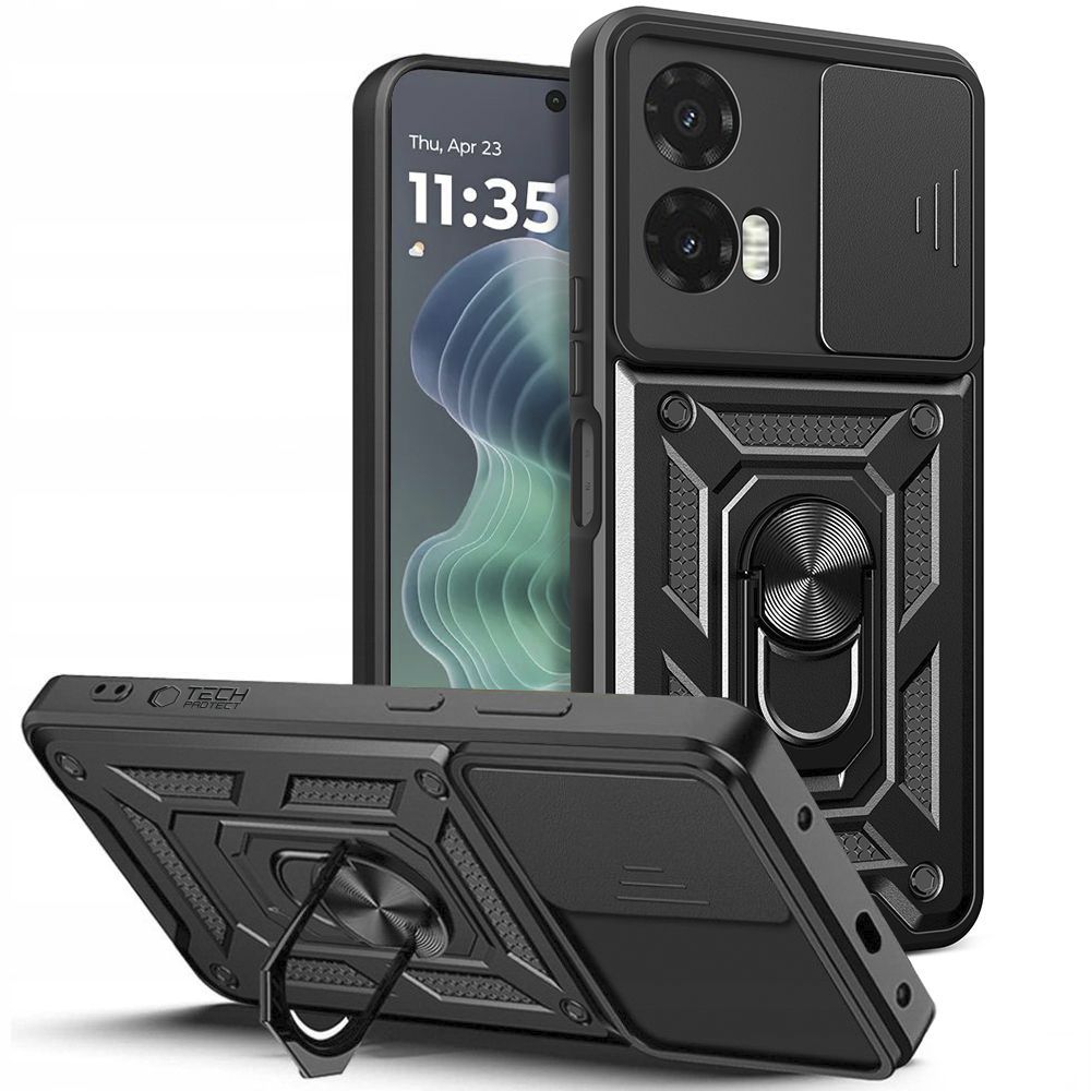 Чехол Tech-Protect CamShield Pro для Motorola Moto G35 5G - черный