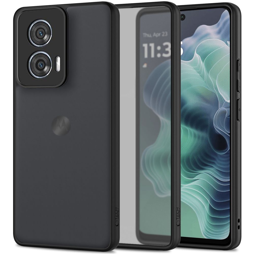 Tech-Protect MagMat dėklas telefonui Motorola MOTO G35 5G - juodas