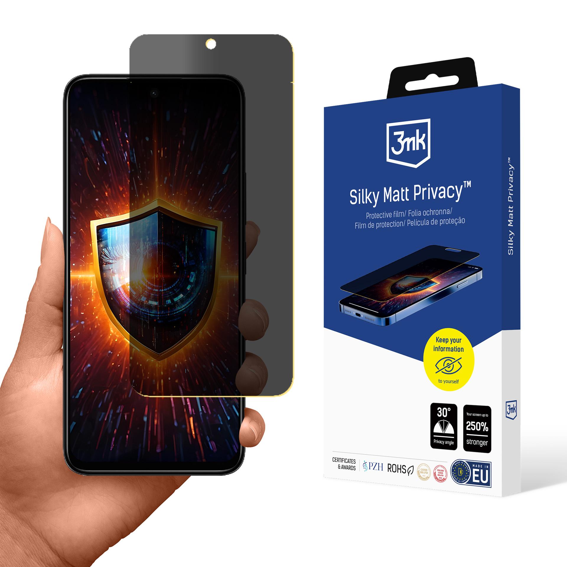 3mk Silky Matt Privacy matinė apsauginė plėvelė Xiaomi 13