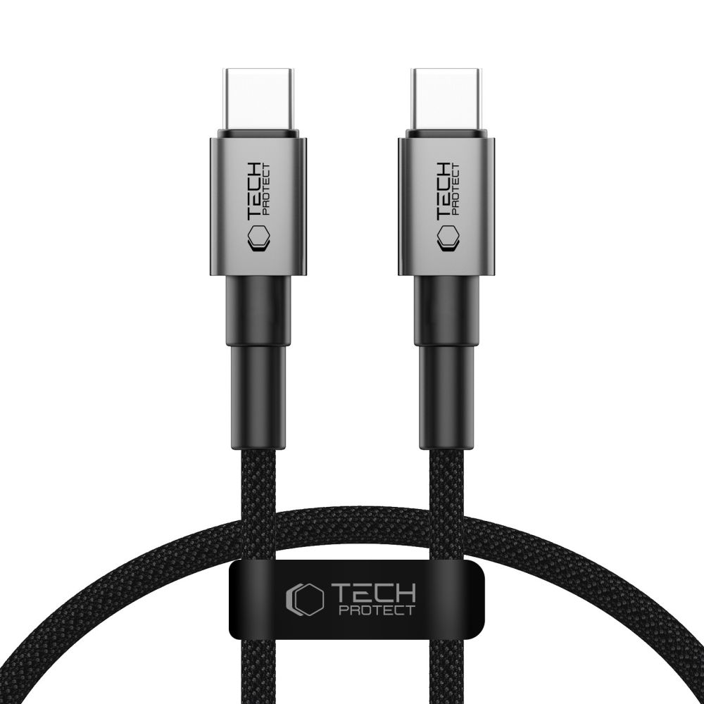 Кабель Tech-Protect UltraBoost DNA USB-C PD100W 5A 50 см - серый