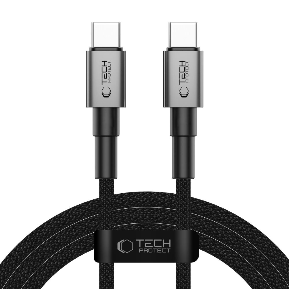 Кабель Tech-Protect UltraBoost DNA USB-C PD100W 5A 200 см - серый