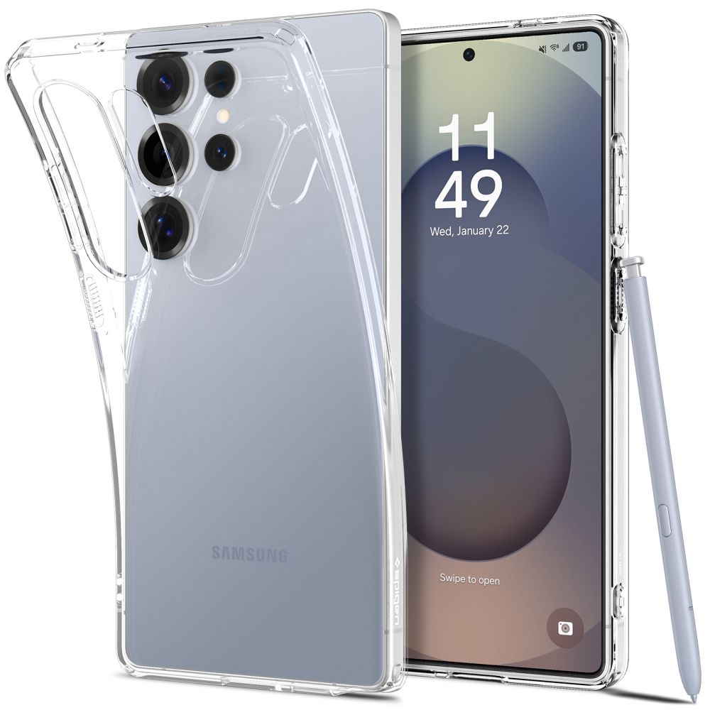 Чехол Spigen Liquid Crystal для Samsung Galaxy S25 Ultra - прозрачный