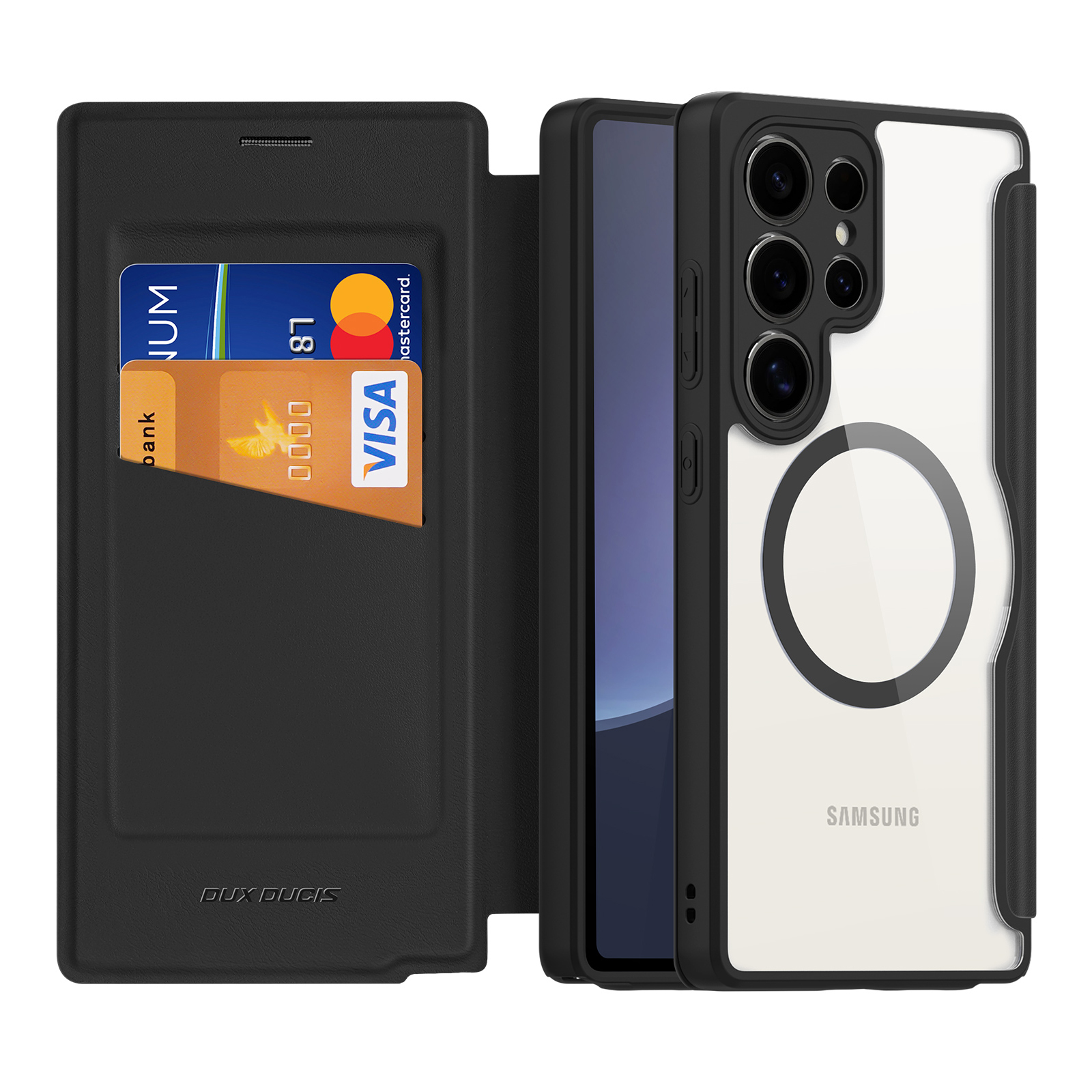 Case Dux Ducis Skin X Pro for Samsung S938 S25 Ultra black