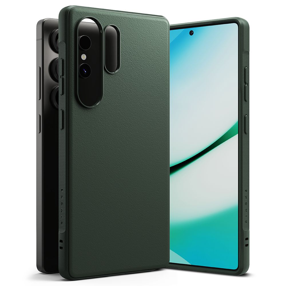 Ringke Onyx dėklas Samsung Galaxy S25 Ultra telefonui - žalias