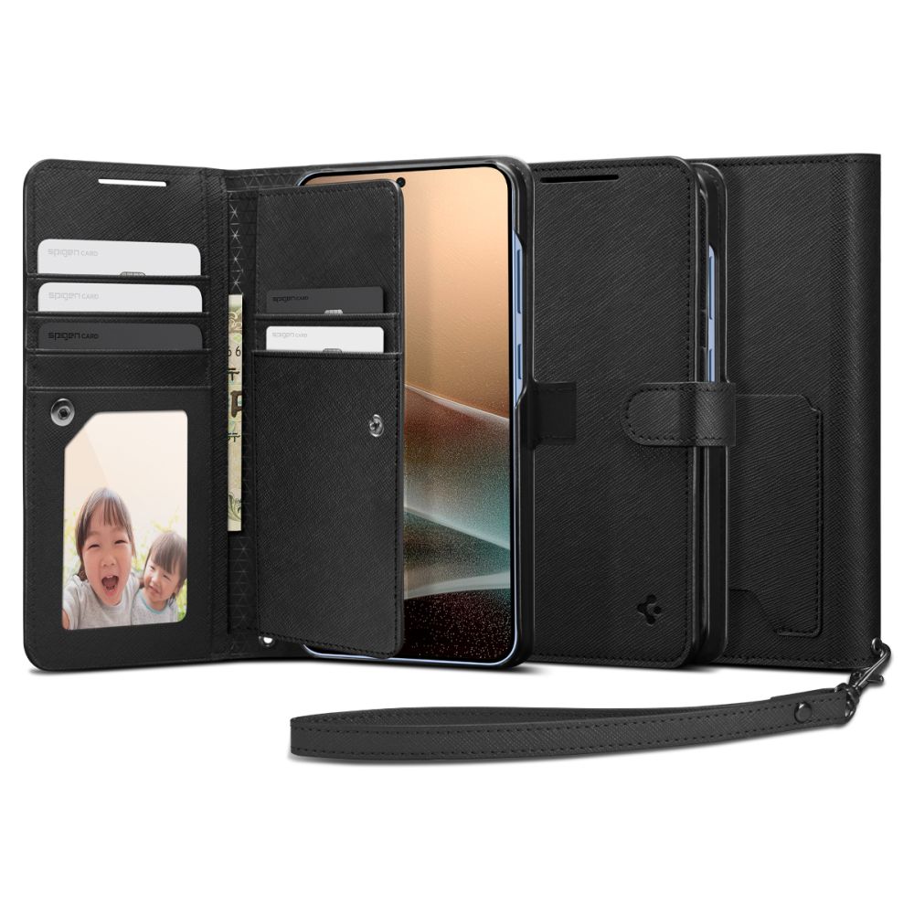 Spigen Dėklas telefonui Samsung Galaxy S25+ - juodas (m)