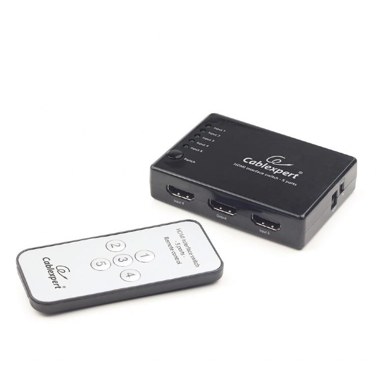 HDMI perjungiklis 5 prievadų GEMBIRD DSW-HDMI-53