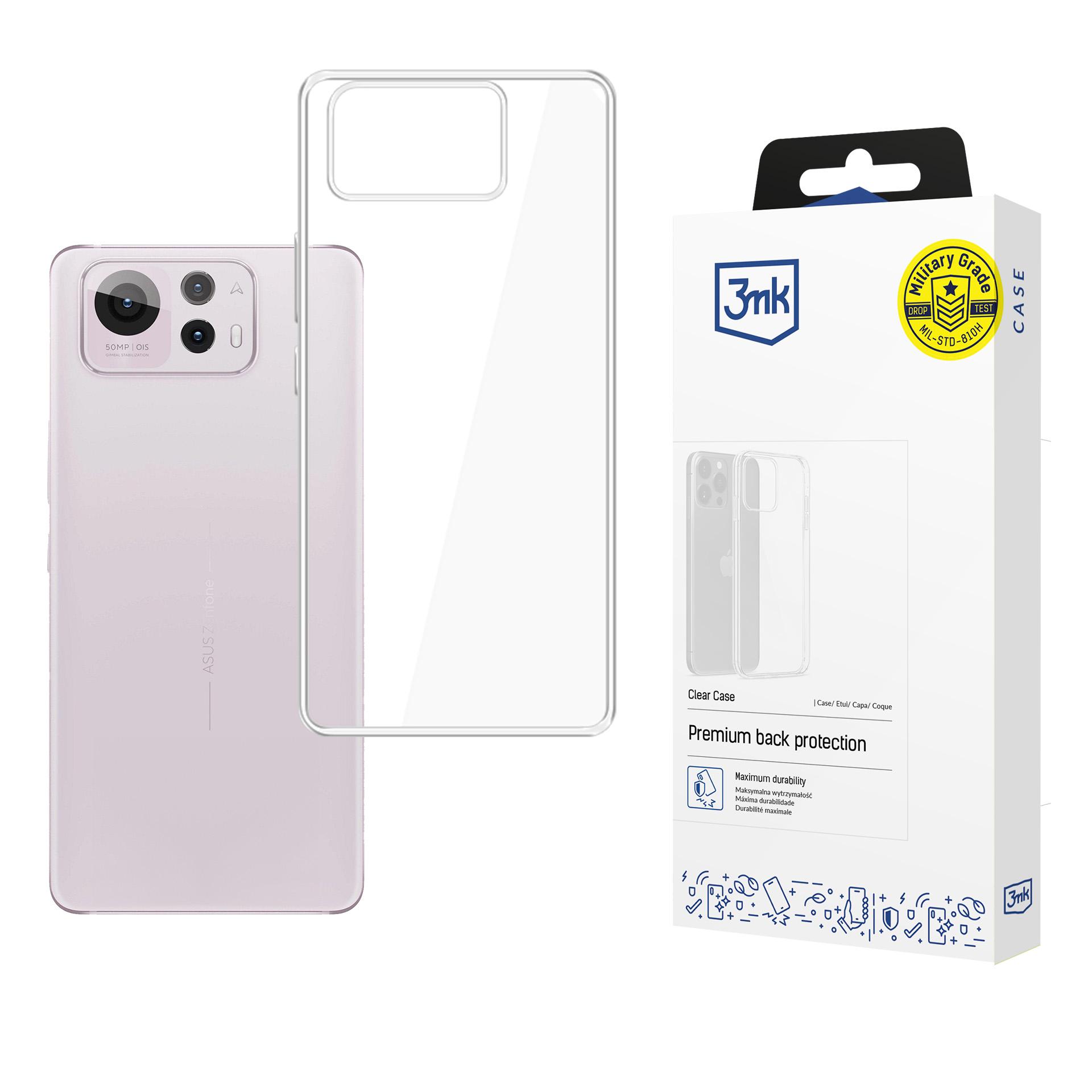 3mk Dėklas Asus Zenfone 12 Ultra - skaidrus