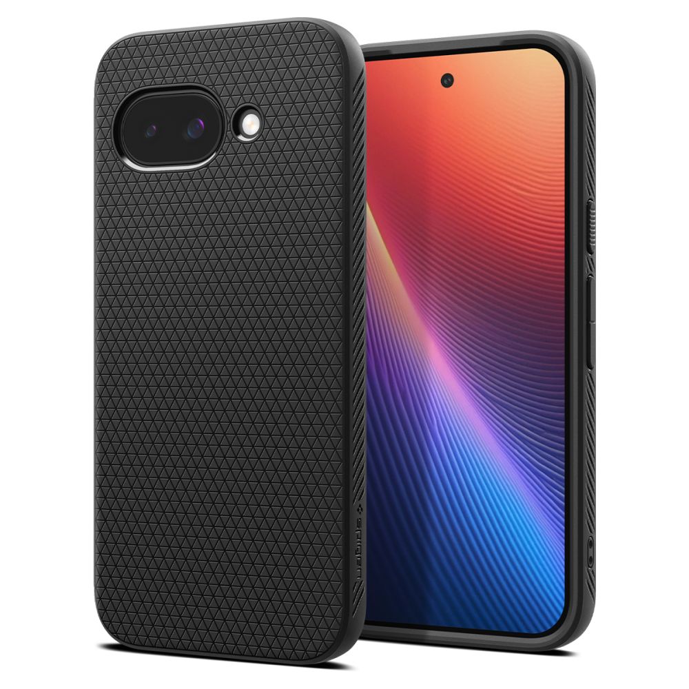 Spigen Liquid Air dėklas telefonui Google Pixel 9A - matinė juoda