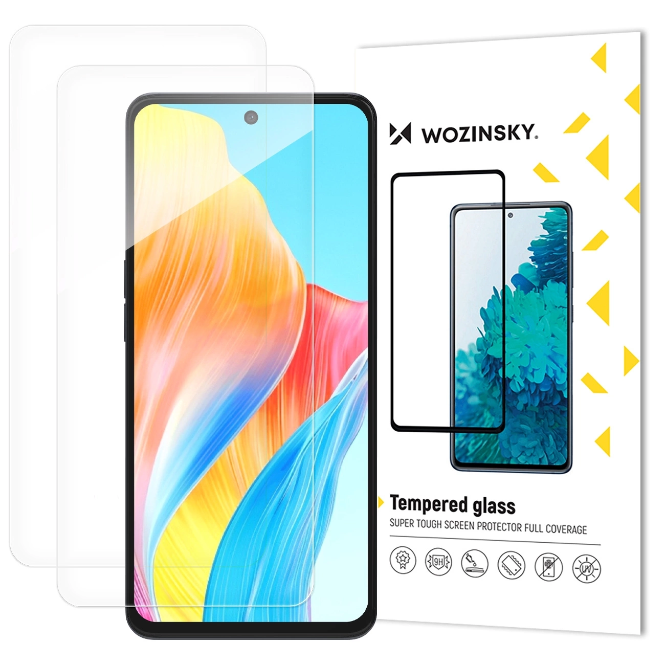 Закалённое стекло Wozinsky для Xiaomi Redmi Note 14S, 2 шт.