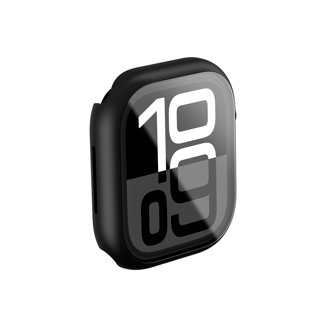 AmazingThing Radix stiklinis dėklas laikrodžiui Apple Watch 42 mm - juodas