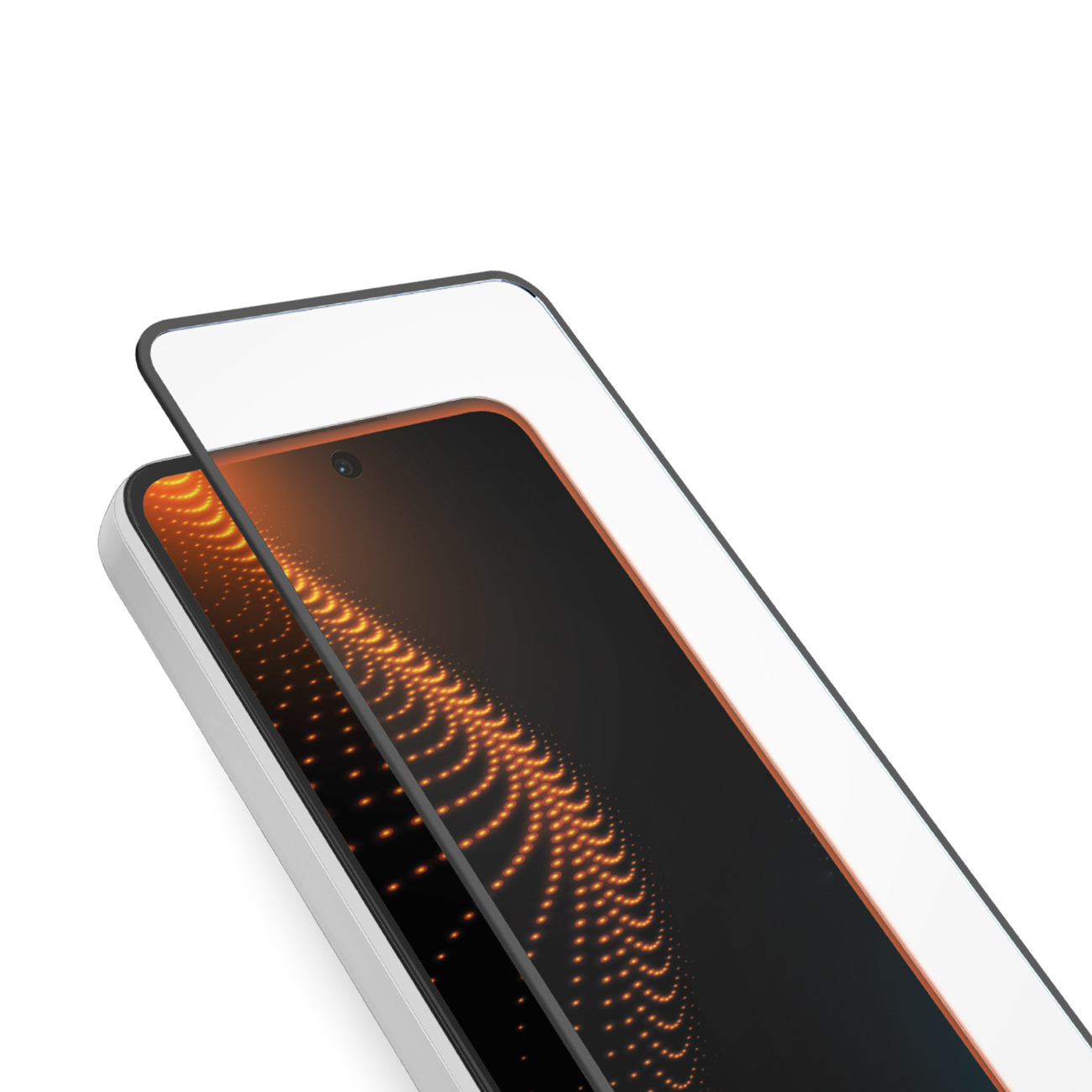 SBS apsauginis stiklas su D3O technologija su aplikatoriumi Samsung Galaxy A36 / A56 / S24 FE