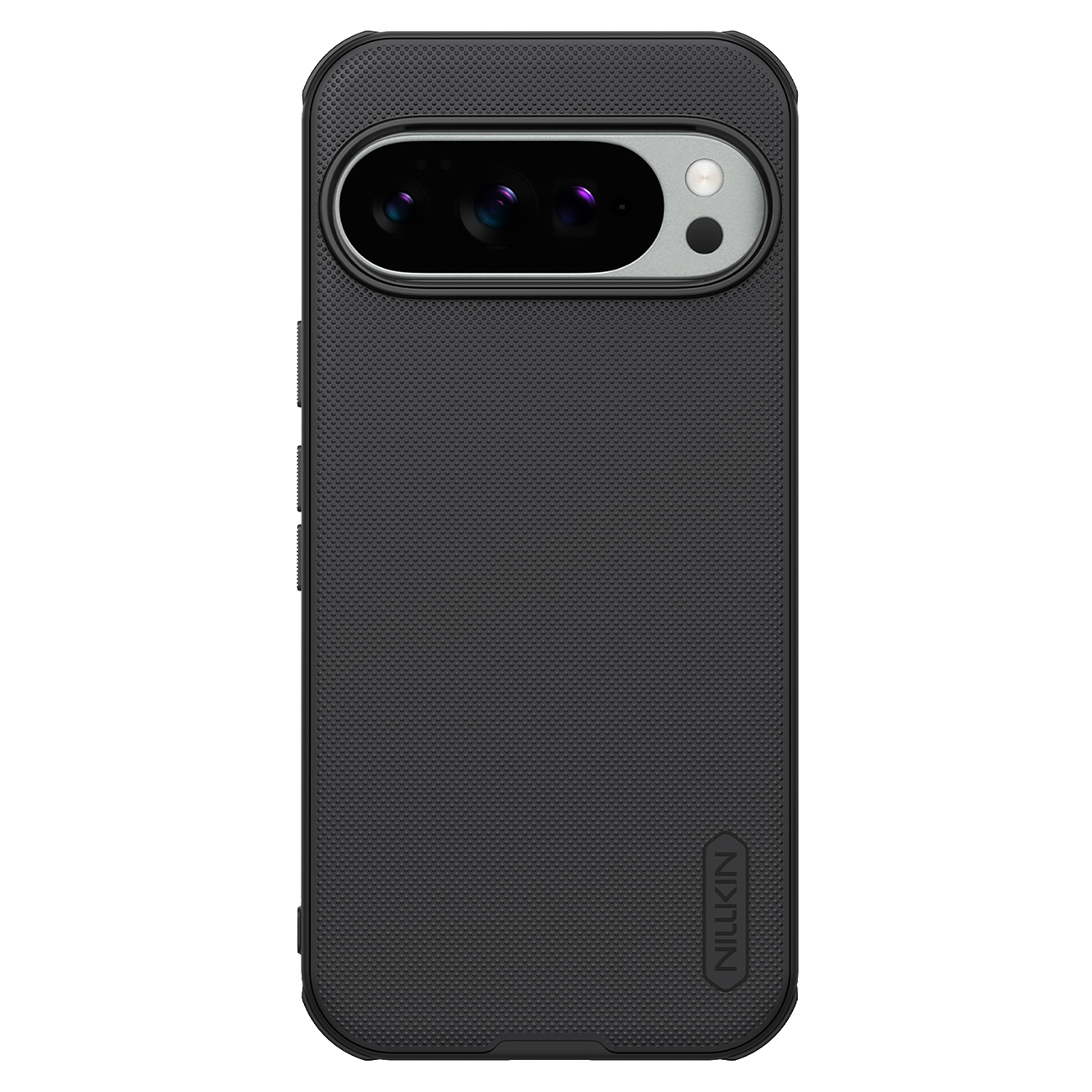 "Nillkin Super Frosted Shield Pro" magnetinis dėklas "Google Pixel 10/10 Pro", suderinamas su "MagSafe" - juodas
