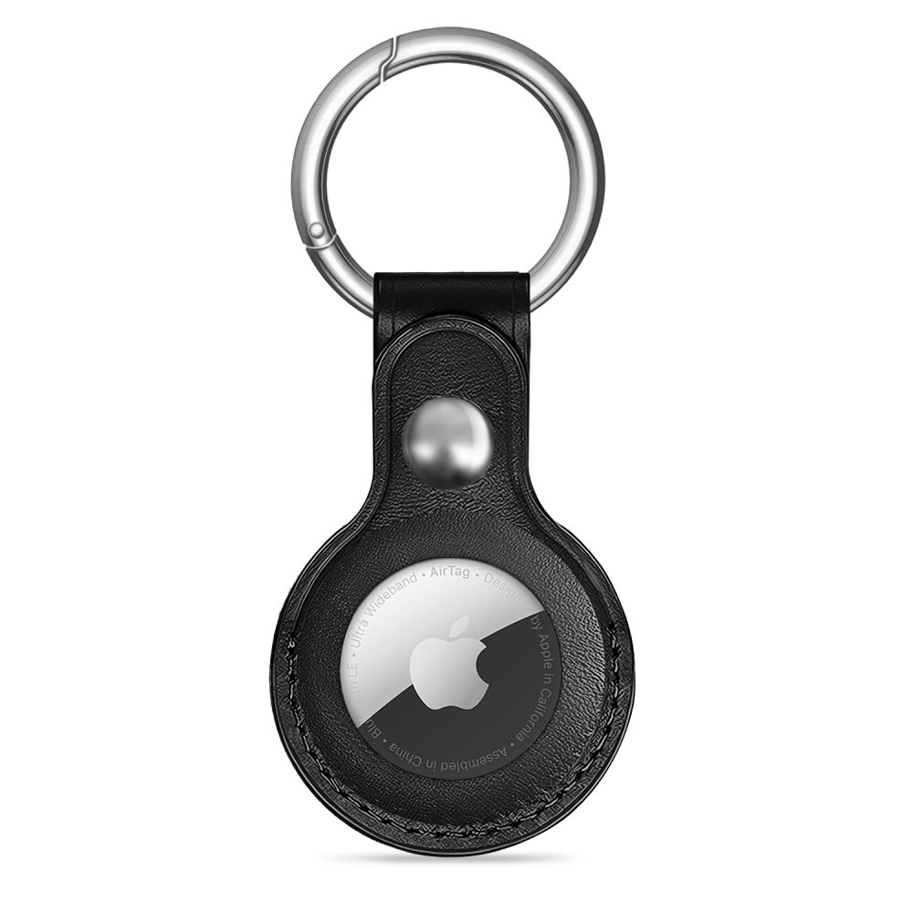 Чехол Tech-Protect NaturalFit для Apple AirTag 1/2 - чёрный