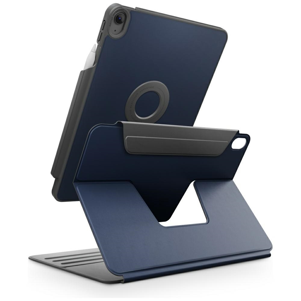 Uniq Rovus Snapmount Magnetinis 360 Sukamas Nuimamas dėklas iPad Air 11" 2024 / 2025 / iPad Air 10.9" 2020 / 2022 - tamsiai mėlynas