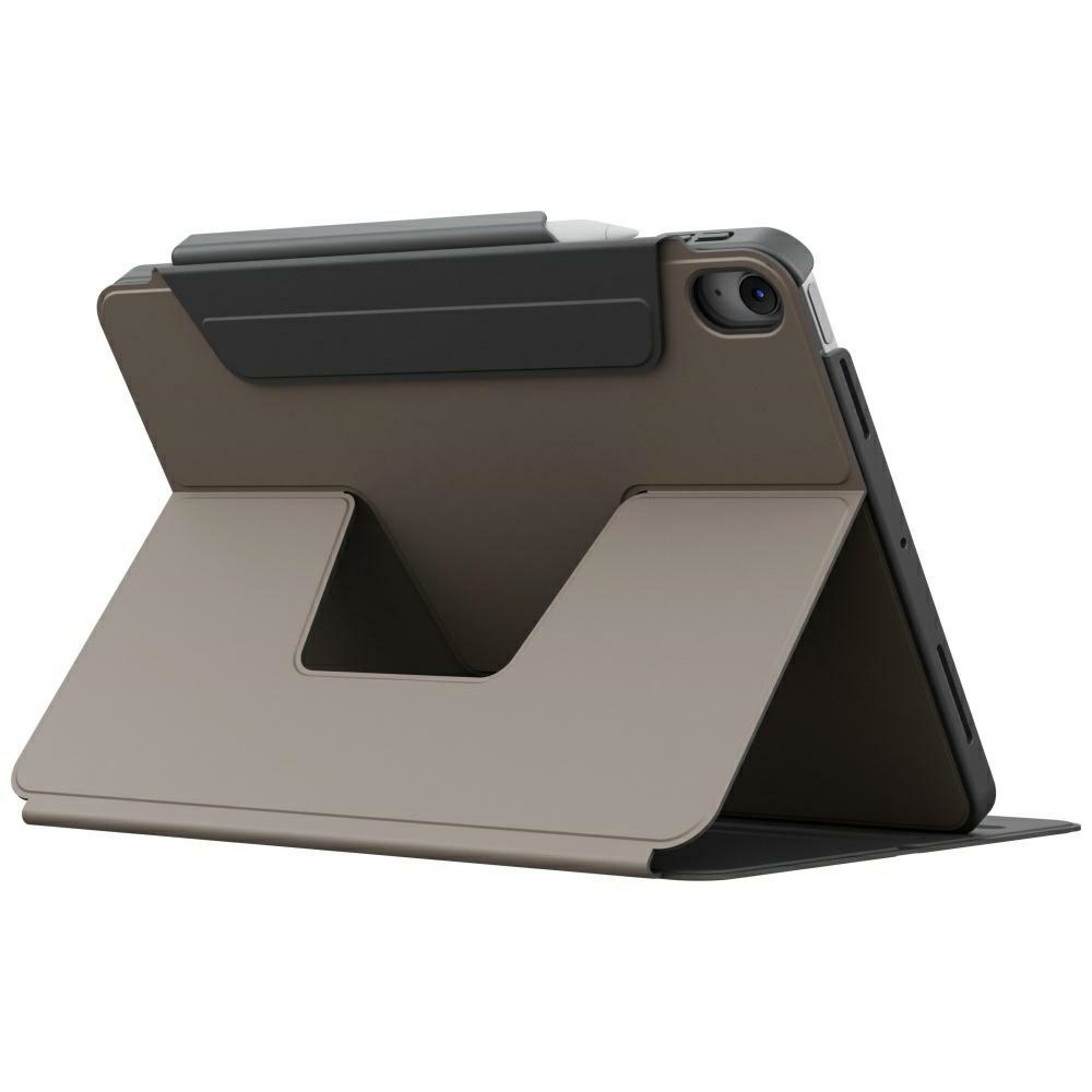 Чехол Uniq Rovus Snapmount магнитный 360 поворотный съёмный для iPad Air 13" 2024 / 2025 - серый