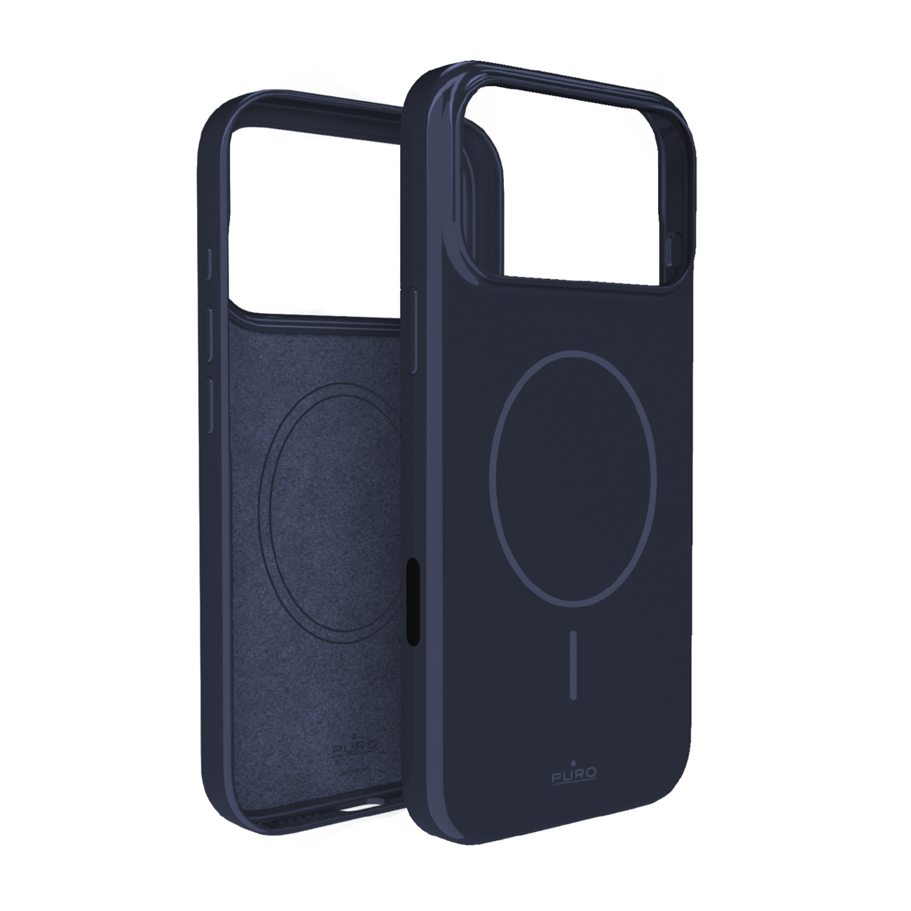 Puro Pulse apsauginis dėklas iPhone 17 Pro polikarbonatas - tamsiai mėlynas