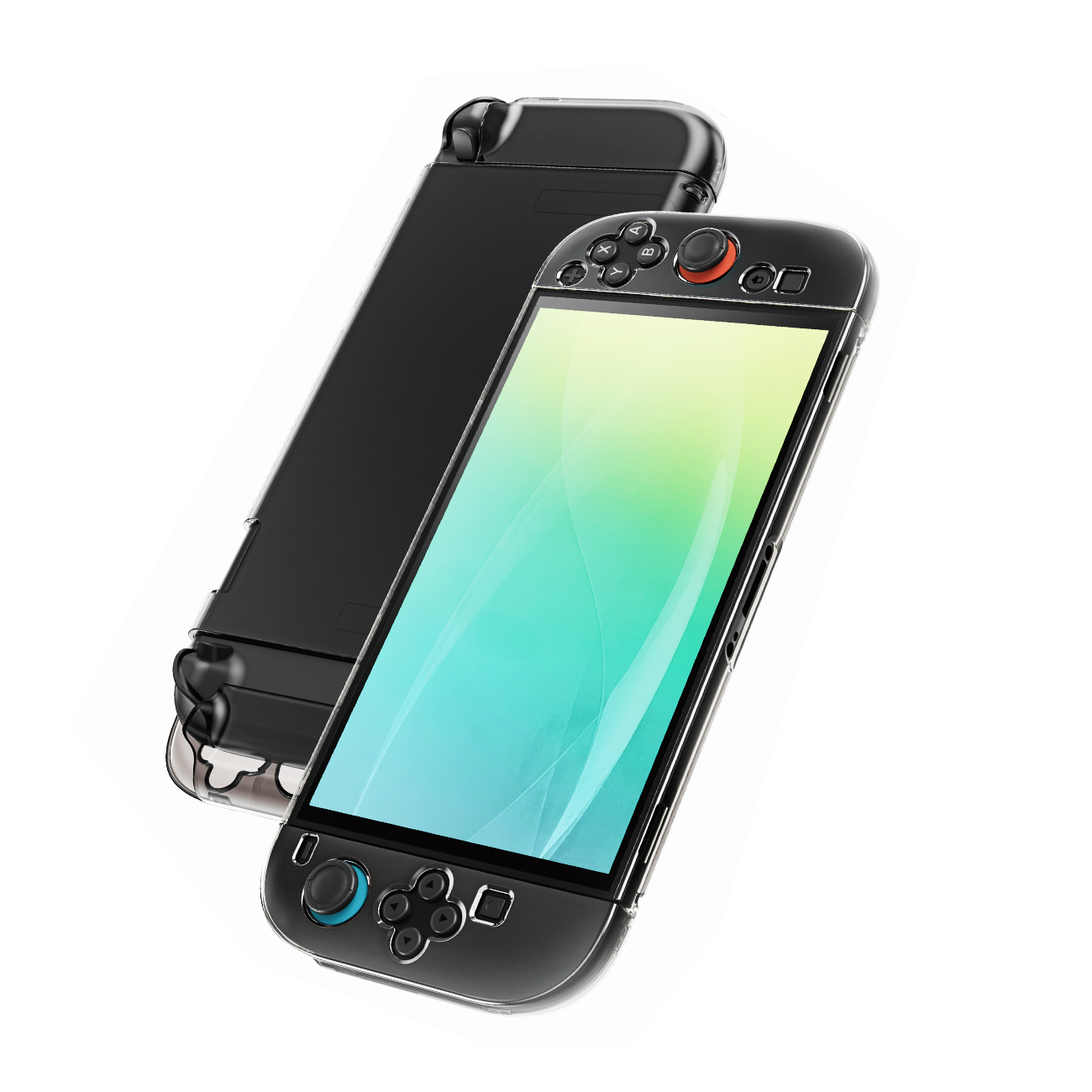 AmazingThing PlayShield plikas dėklas Nintendo Switch 2 - pusiau skaidrus