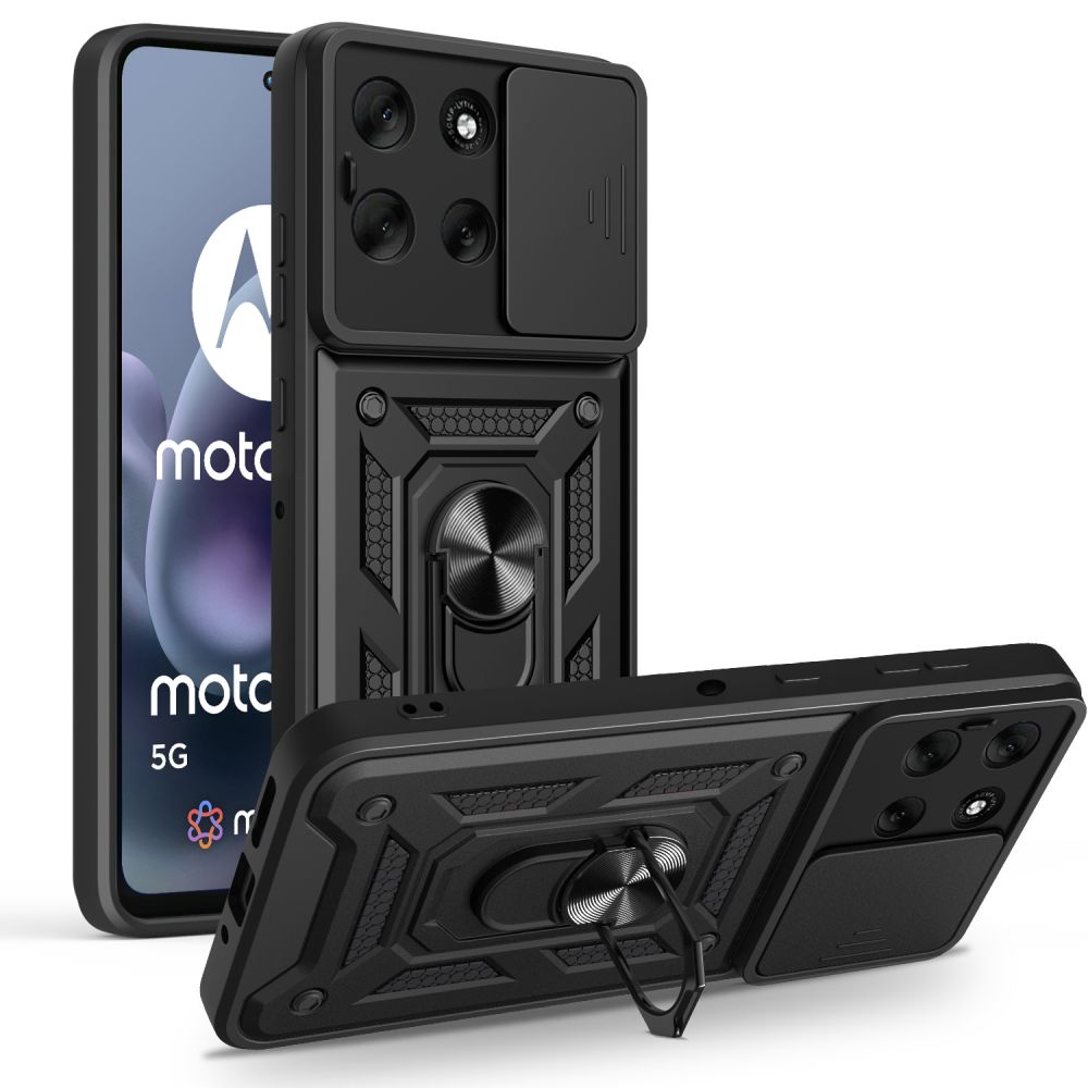 Tech-Protect CamShield Pro Чехол для Motorola Moto G86 5G - чёрный