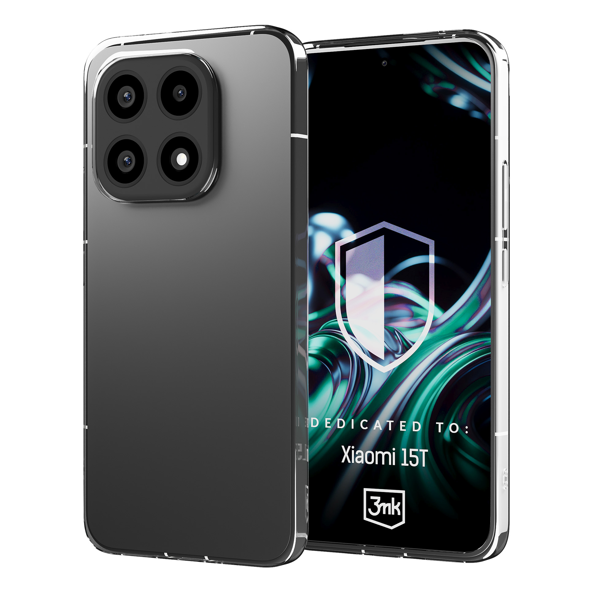 3mk Clear Case for Xiaomi 15T 5G - transparent
