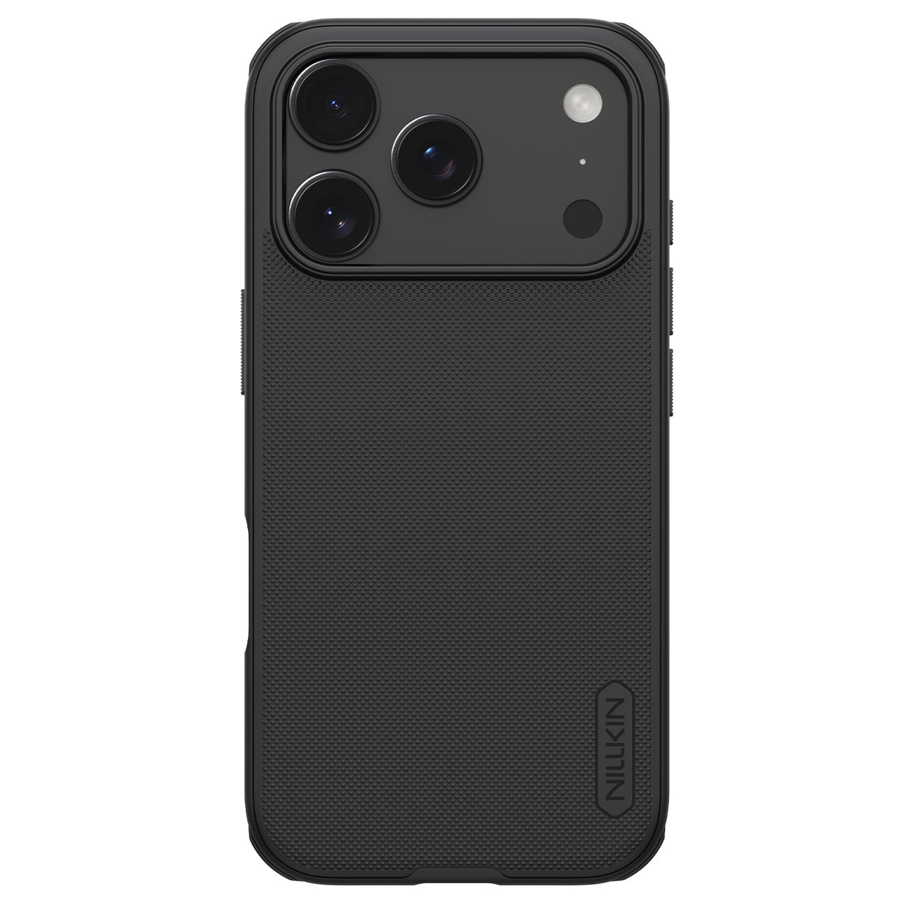 Nillkin Super Frosted Shield Pro Magnetinis dėklas telefonui suderinamas su MagSafe iPhone 17 Pro Max - juodas