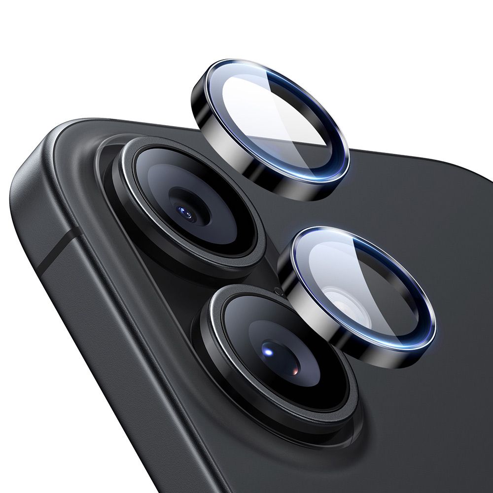 ESR Armorite kameros dangtelis iPhone 16 / 16 Plus / 17 - juodas