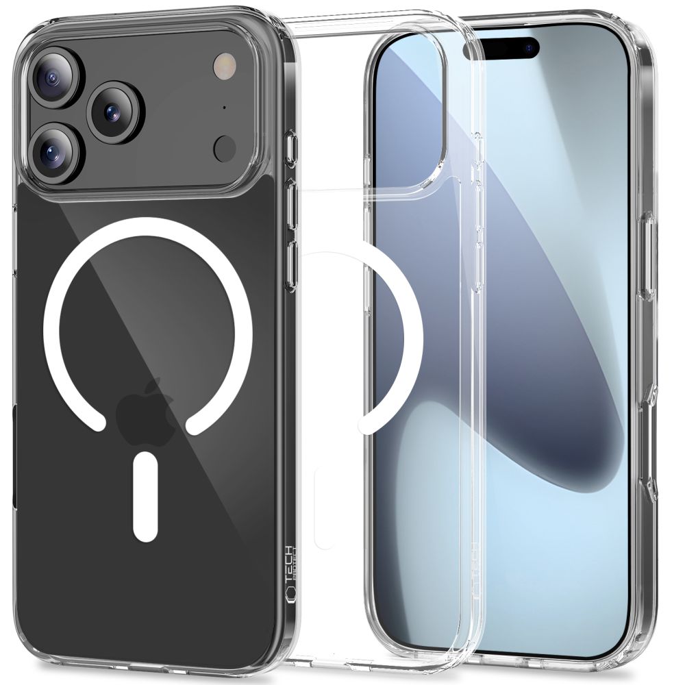 Tech-Protect FlexAir Hybrid MagSafe Чехол для iPhone 17 Pro - прозрачный