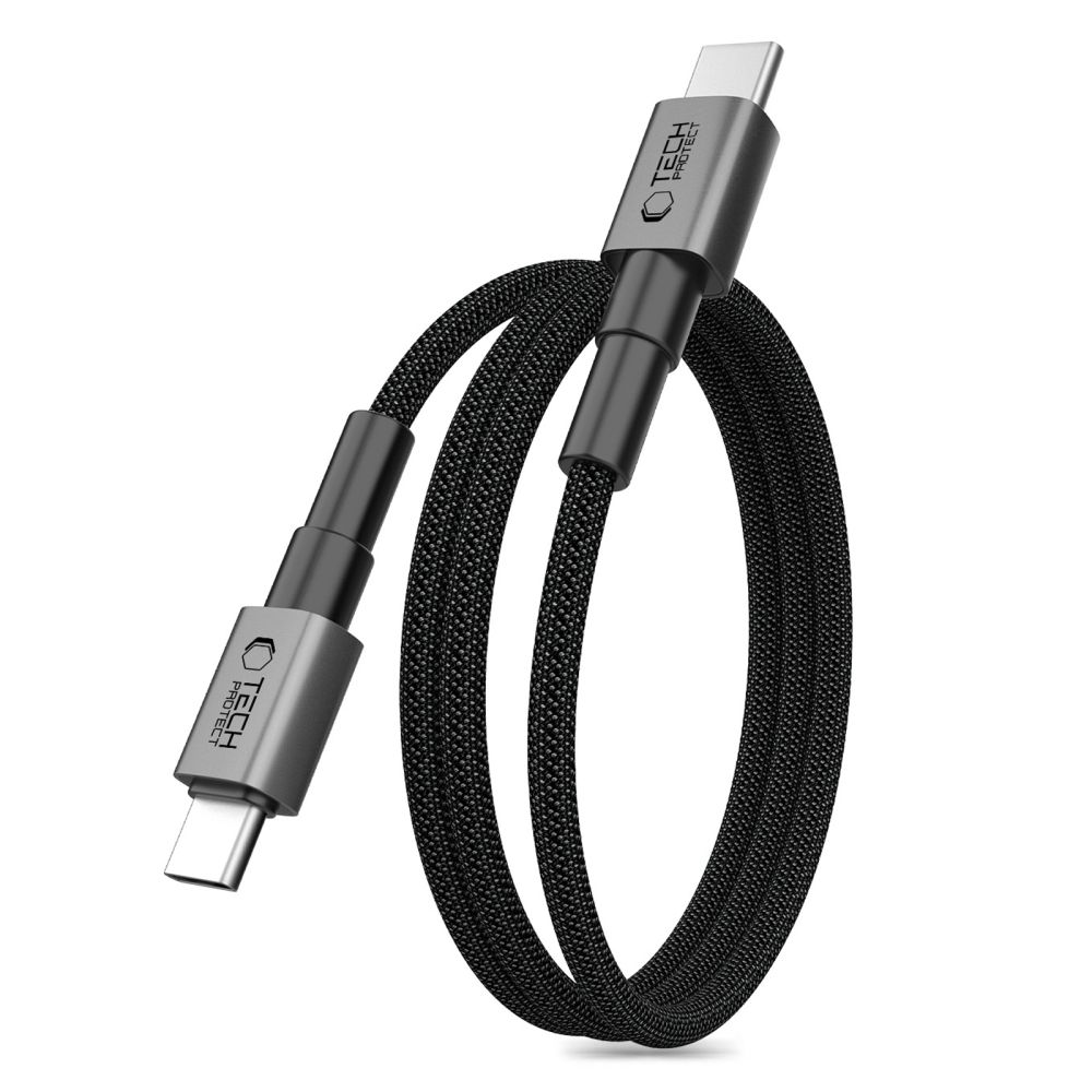Кабель Tech-Protect Ultraboost DNA MagTwist USB-C PD 100W 5A 100 см - серый