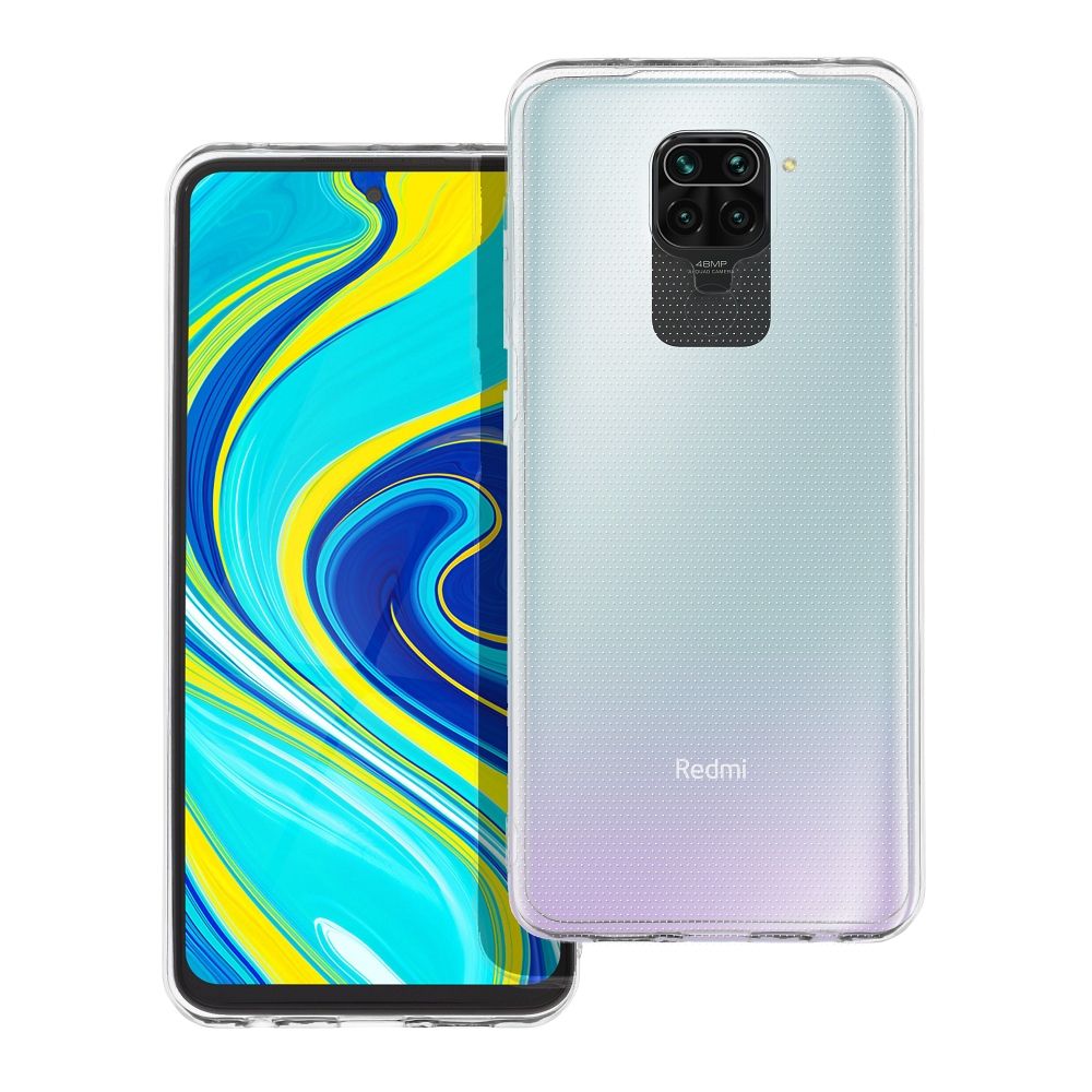 Skaidrus dėklas 2 mm XIAOMI Redmi Note 9S / 9 Pro skaidrus