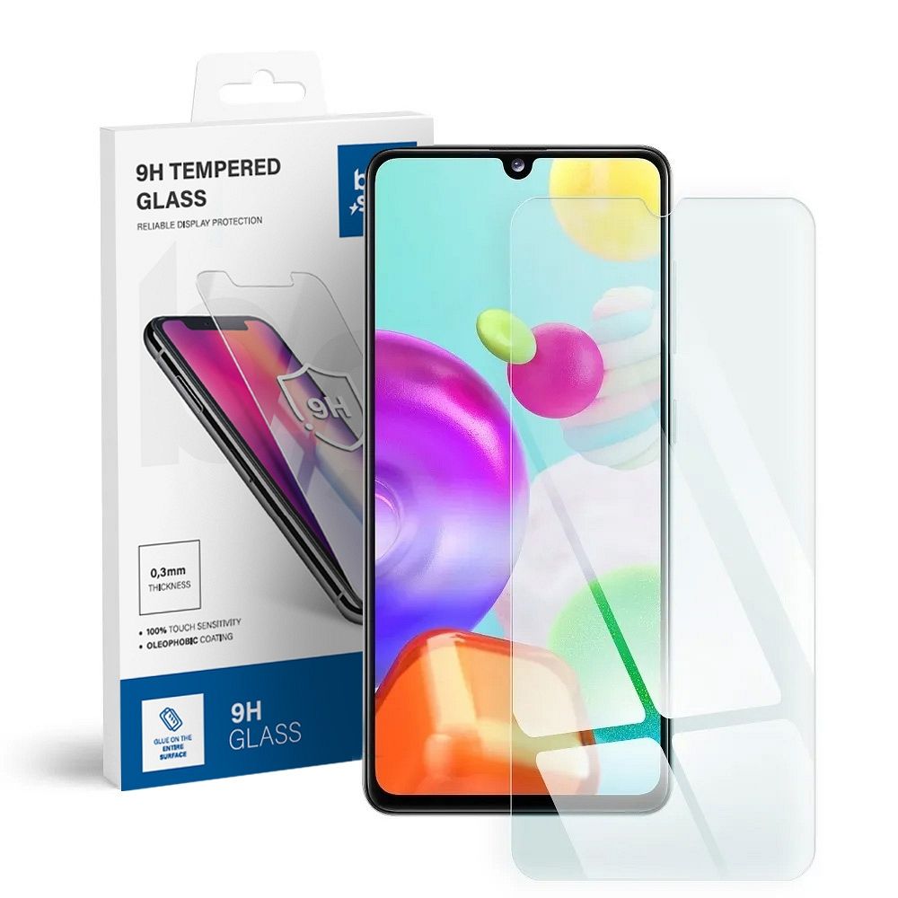 Tempered glass to Samsung Galaxy A41 Blue Star