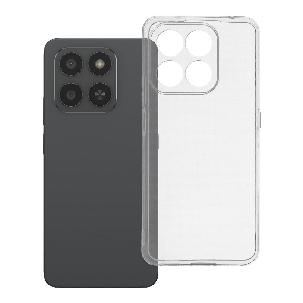 Skaidrus dėklas 2 mm HONOR 400 SMART (kamera apsauga) skaidrus
