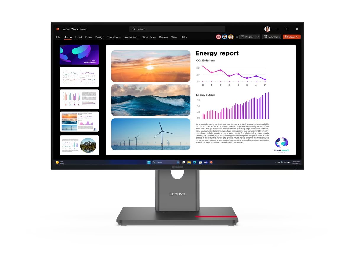 Lenovo ThinkVision P24Q-40 23.8 colių monitorius