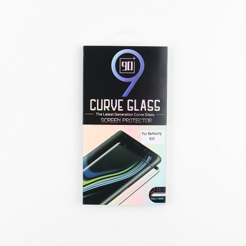 Закалённое стекло "Curve Glass 5D" Samsung G998 S21 Ultra (в блистере)