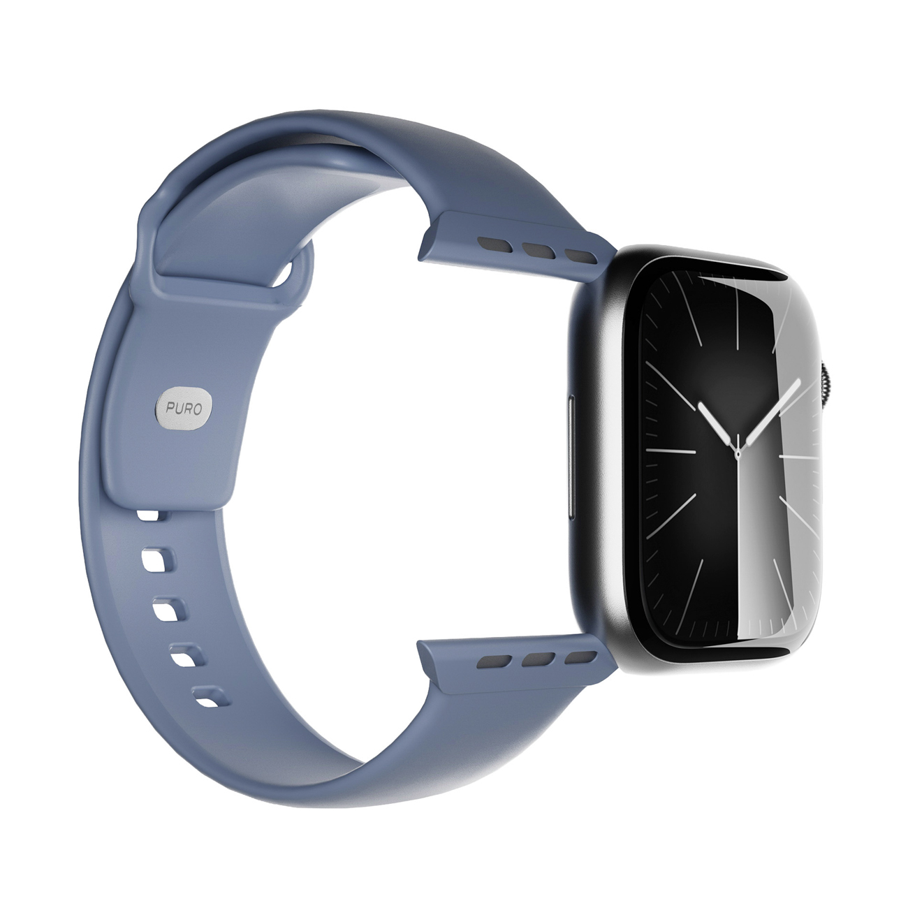 "Puro Icon" dirželis, skirtas "Apple Watch" 44/45/46/49 mm - Mėlynas