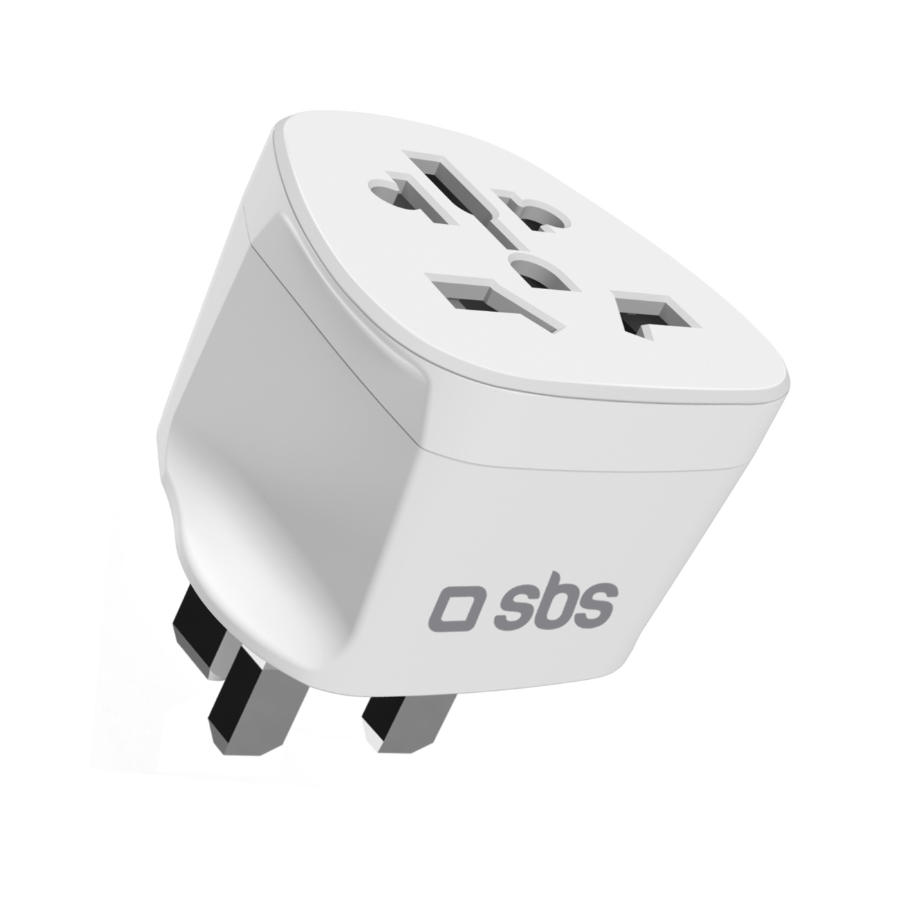Adapteris iš UK sieninio kištuko į universalų kištuką