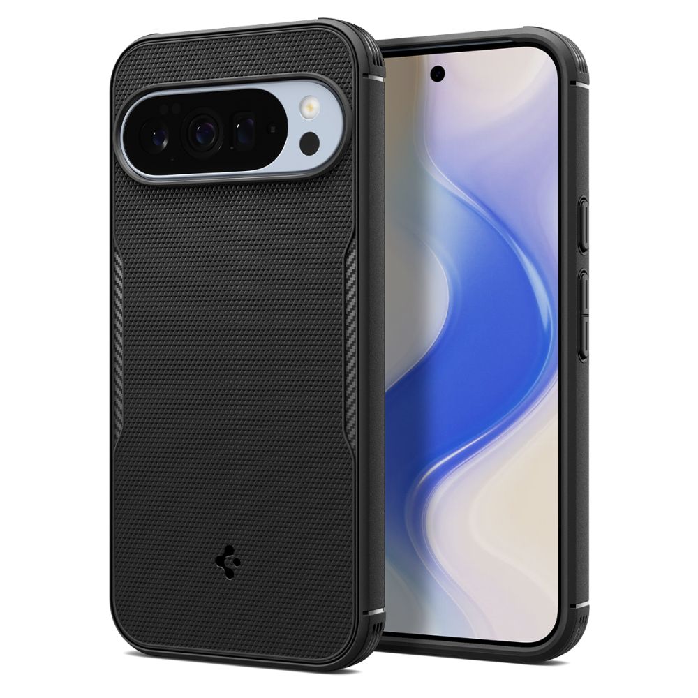 Spigen Core Armor Mag MagSafe dėklas telefonui Google Pixel 10 Pro XL - matinės juodos spalvos