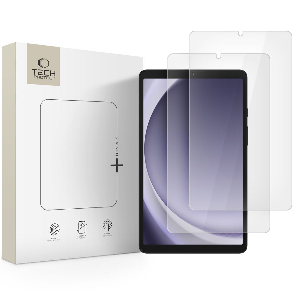 Tech-Protect Glass Fit+ 2-Pack for Samsung Galaxy Tab A9 / A11 8.7 X110 / X115 / X133 / X135