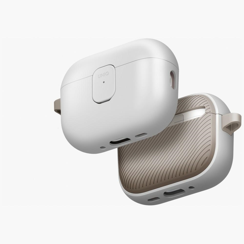 "Uniq Clyde" dėklas "AirPods Pro 3rd Gen" - pilkai smėlio spalvos