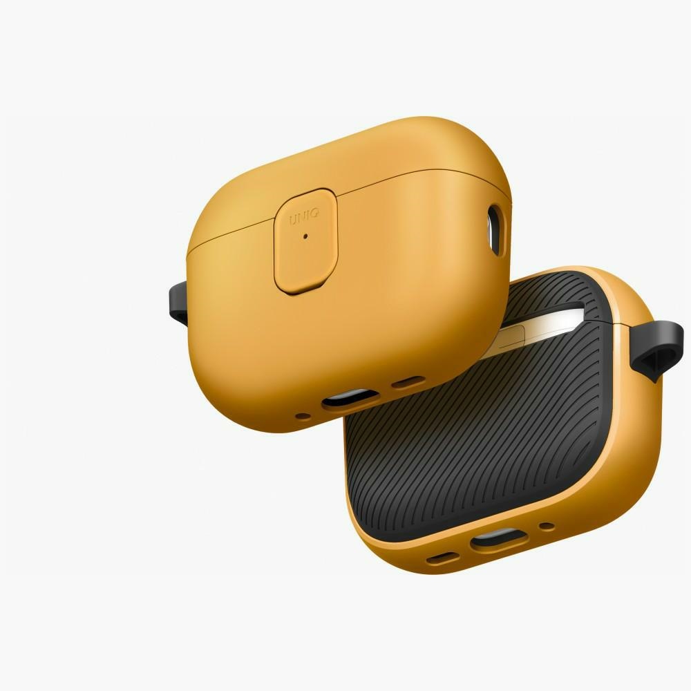 "Uniq Clyde" dėklas "AirPods Pro 3rd Gen" - geltonai pilkas