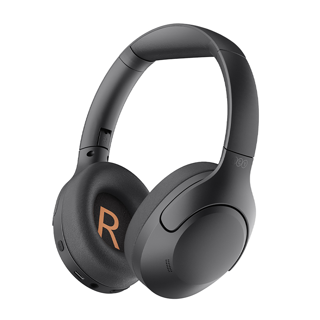 "QCY H3 Lite" ausinės su ANC "Bluetooth 5.3" - juodos spalvos