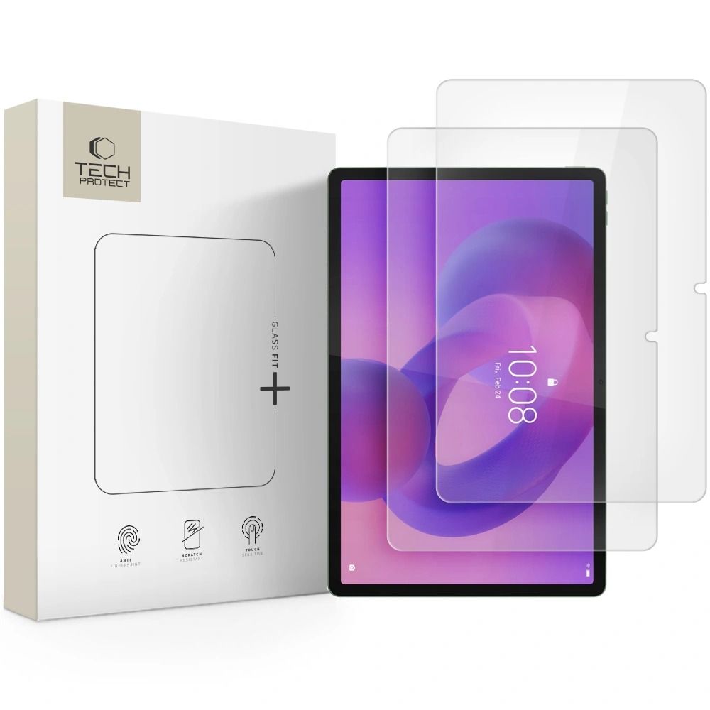 Tech-Protect Glass Fit+ apsauginiai stiklai 2 vnt. Lenovo Tab Plus 12.1 TB-361